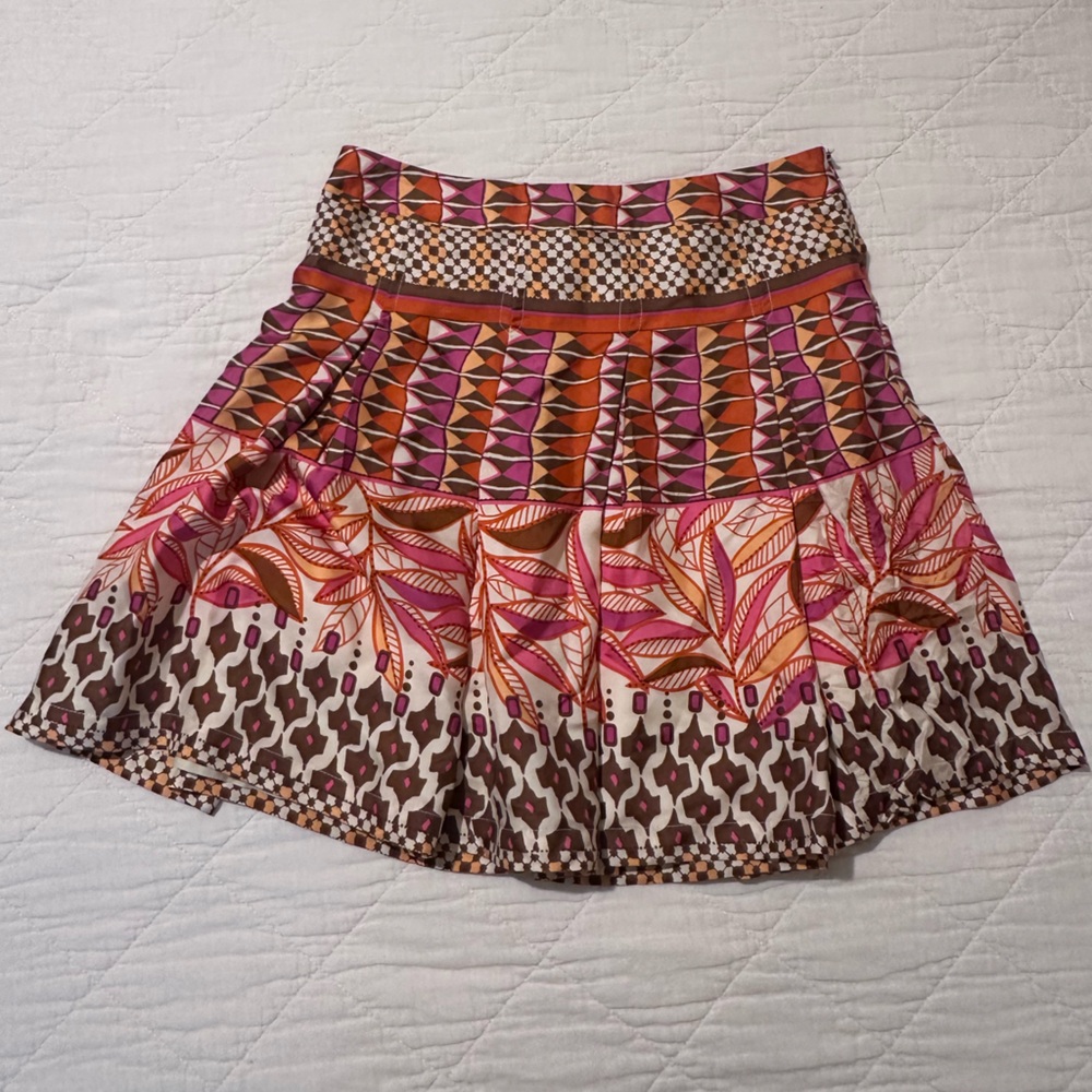 NWT Sugar Lips Colorful Patterned Skirt